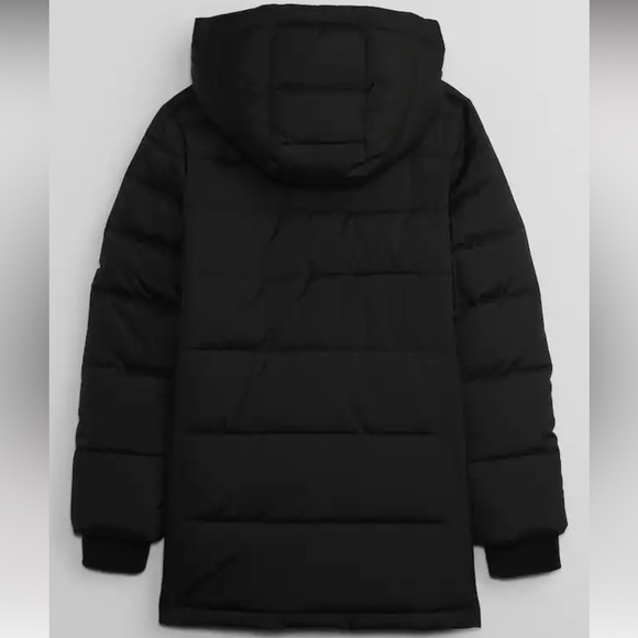 Gap Girls Kids ColdControl Max Long Puffer Jacket - Picture 2 of 9